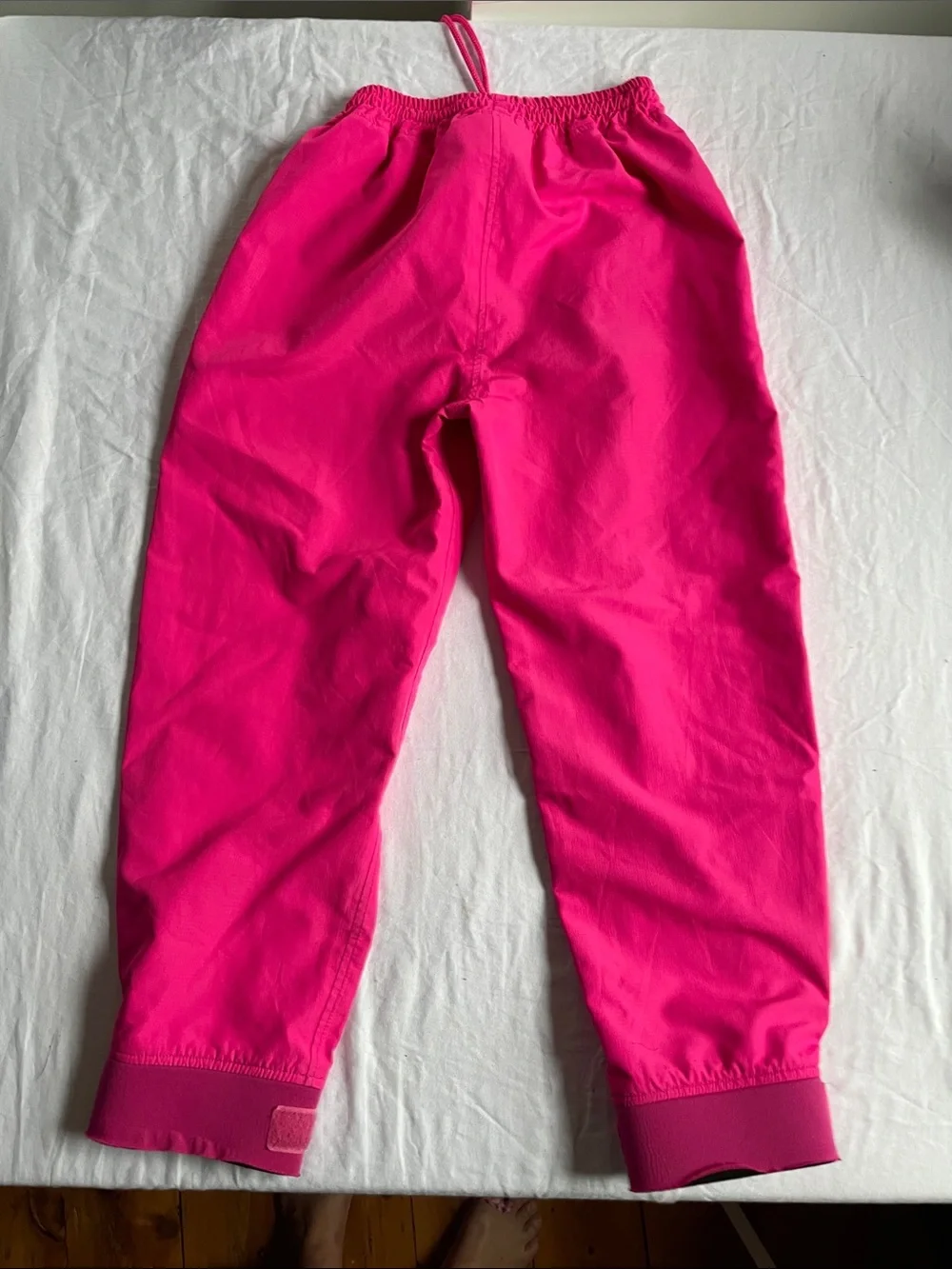 OAKI Kids Trail Rain Pants Hot Pink Size 8/9 Waterproof Hiking Outdoor Jacket